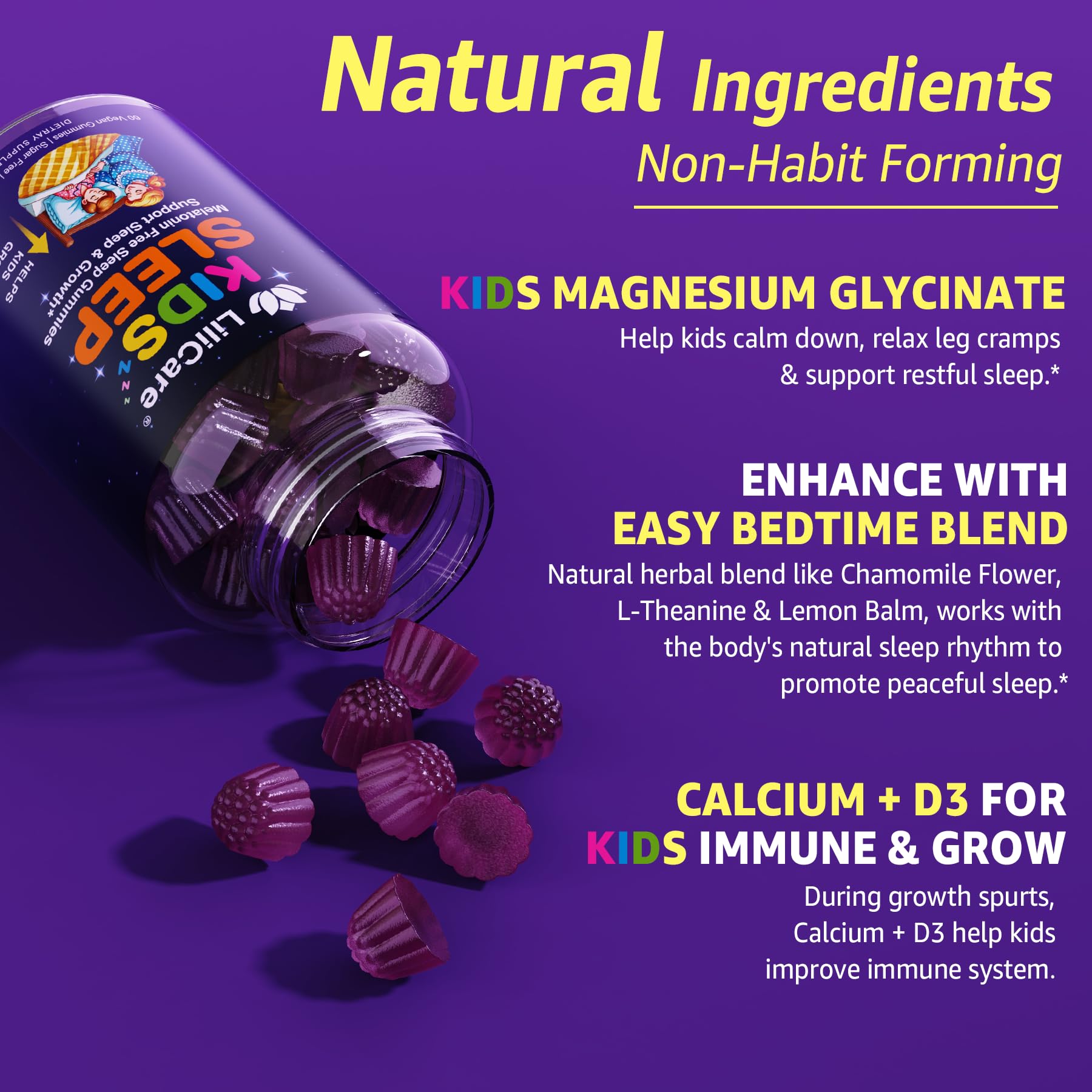 Label highlights magnesium glycinate and L-theanine synergy