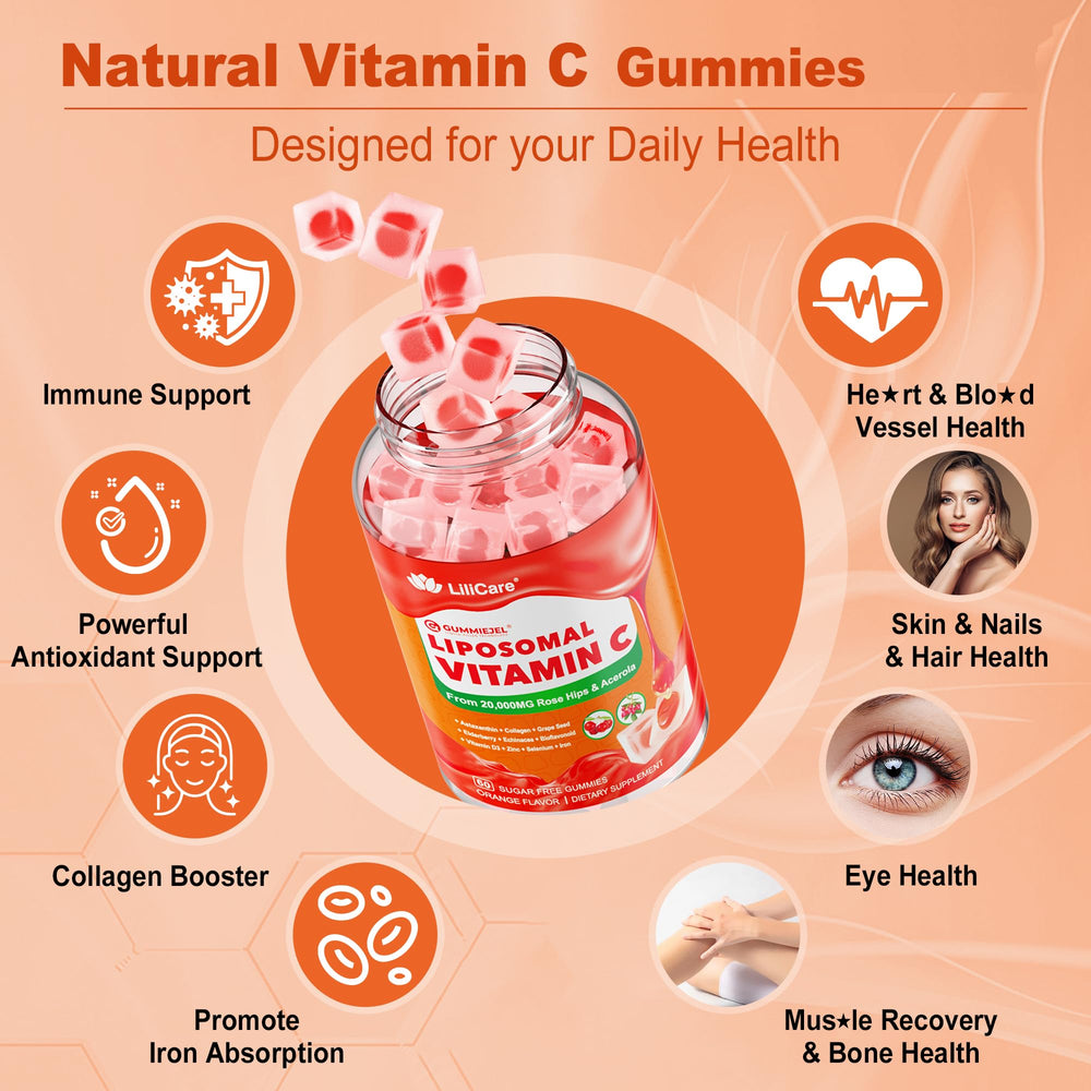 LILICARE kid-friendly gummies suitable for ages 9 and up.