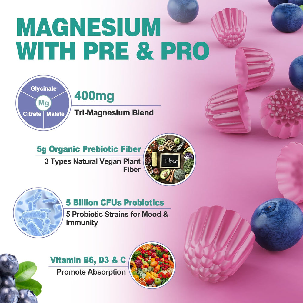 LILICARE packaging shows prebiotic and probiotic labels for gut health potential