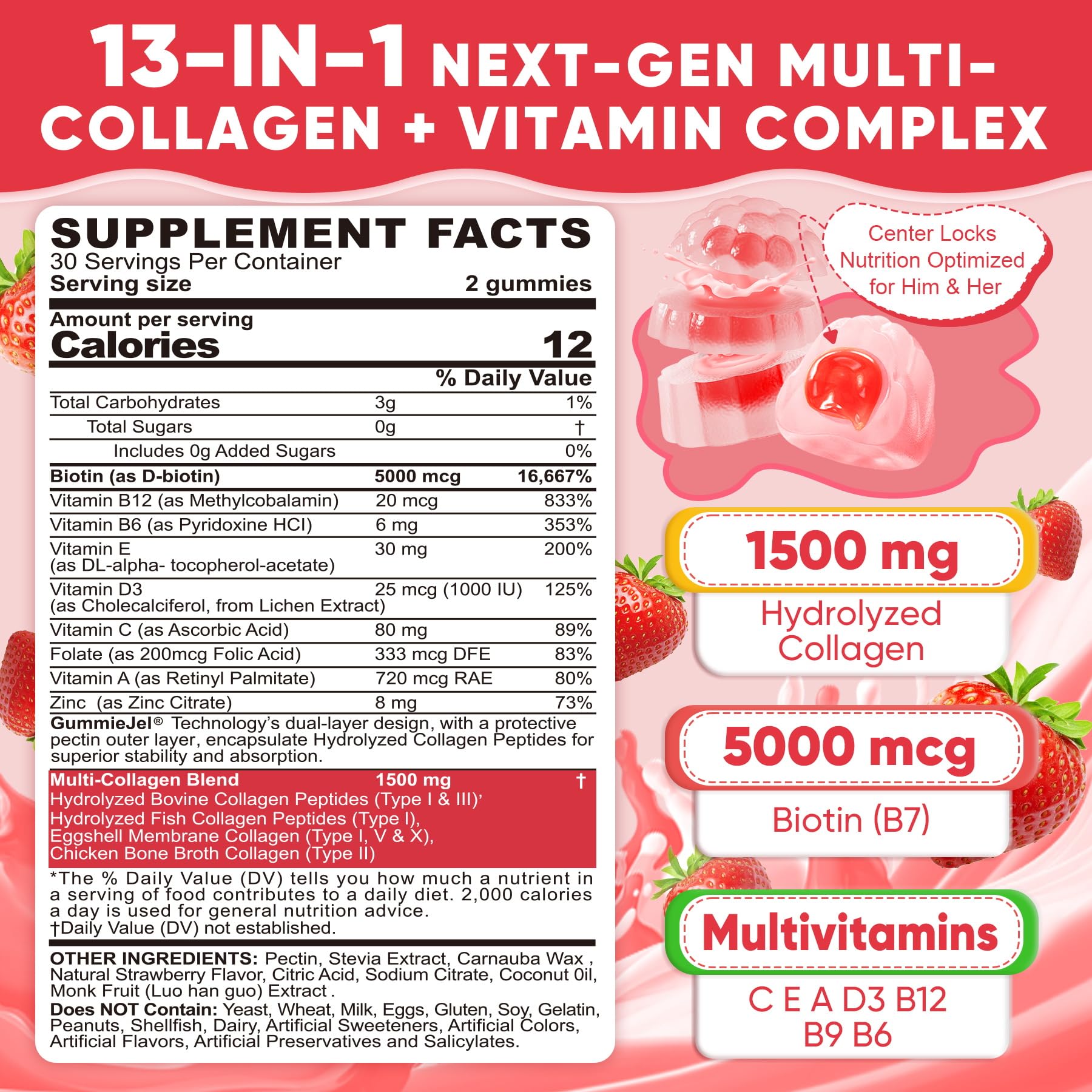 LILICARE outer berry-coated layer provides a vegan, flavorful bite.