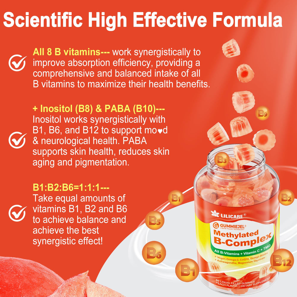 LILICARE nutrition label with sugar-free formula and key nutrients
