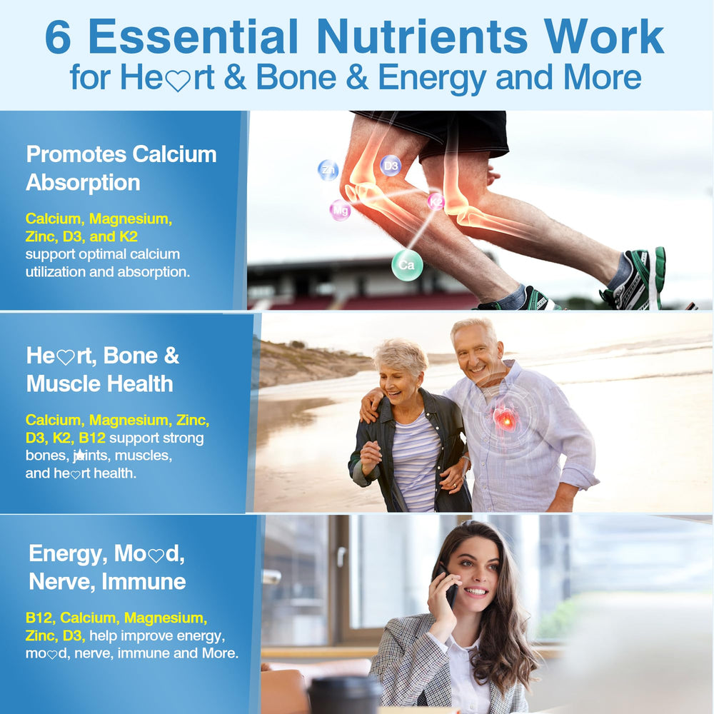 LILICARE vegan D3 K2 B12 graphic highlighting plant-derived nutrients