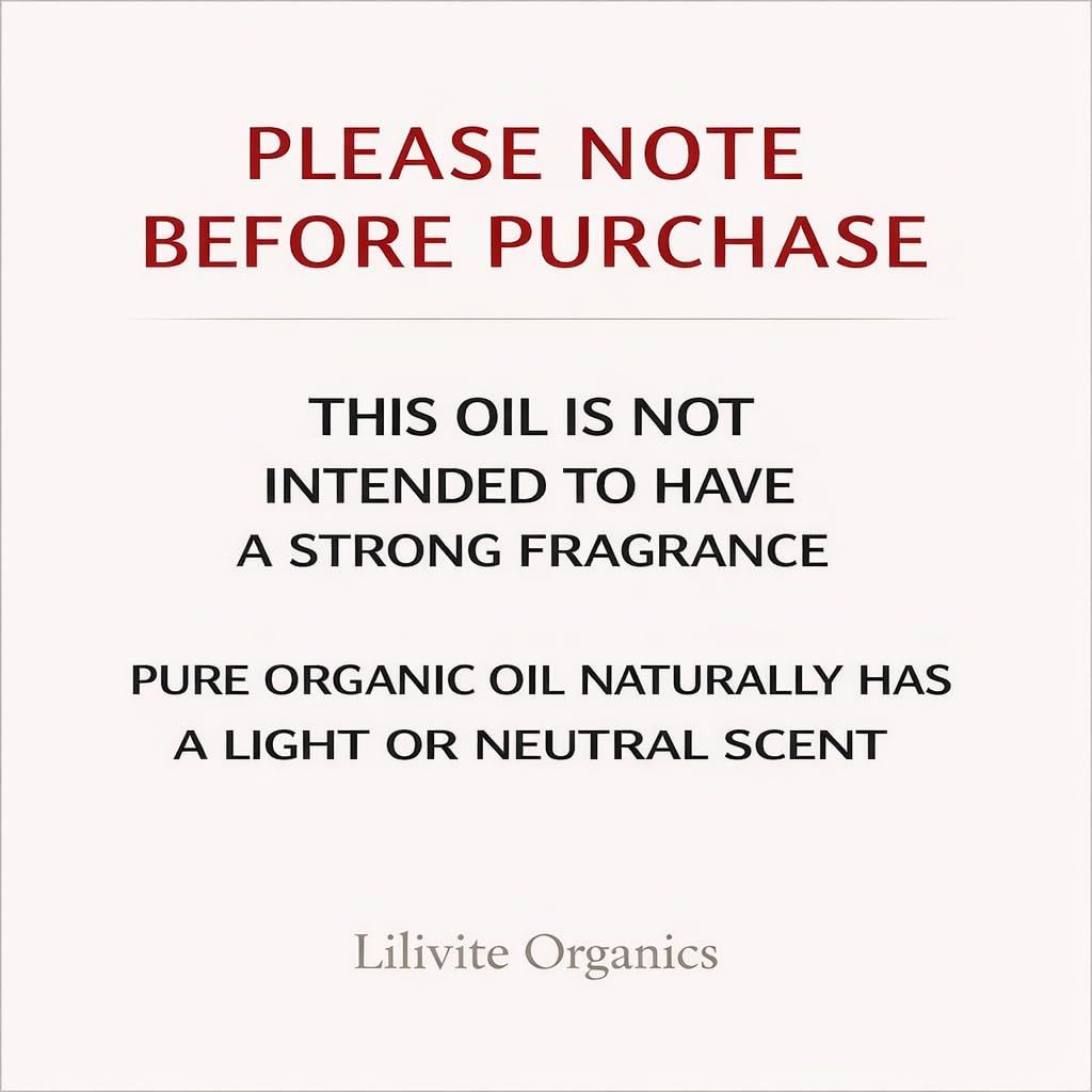 Amber bottle for LILIVITE ORGANICS Evening Primrose Oil preserves freshness.