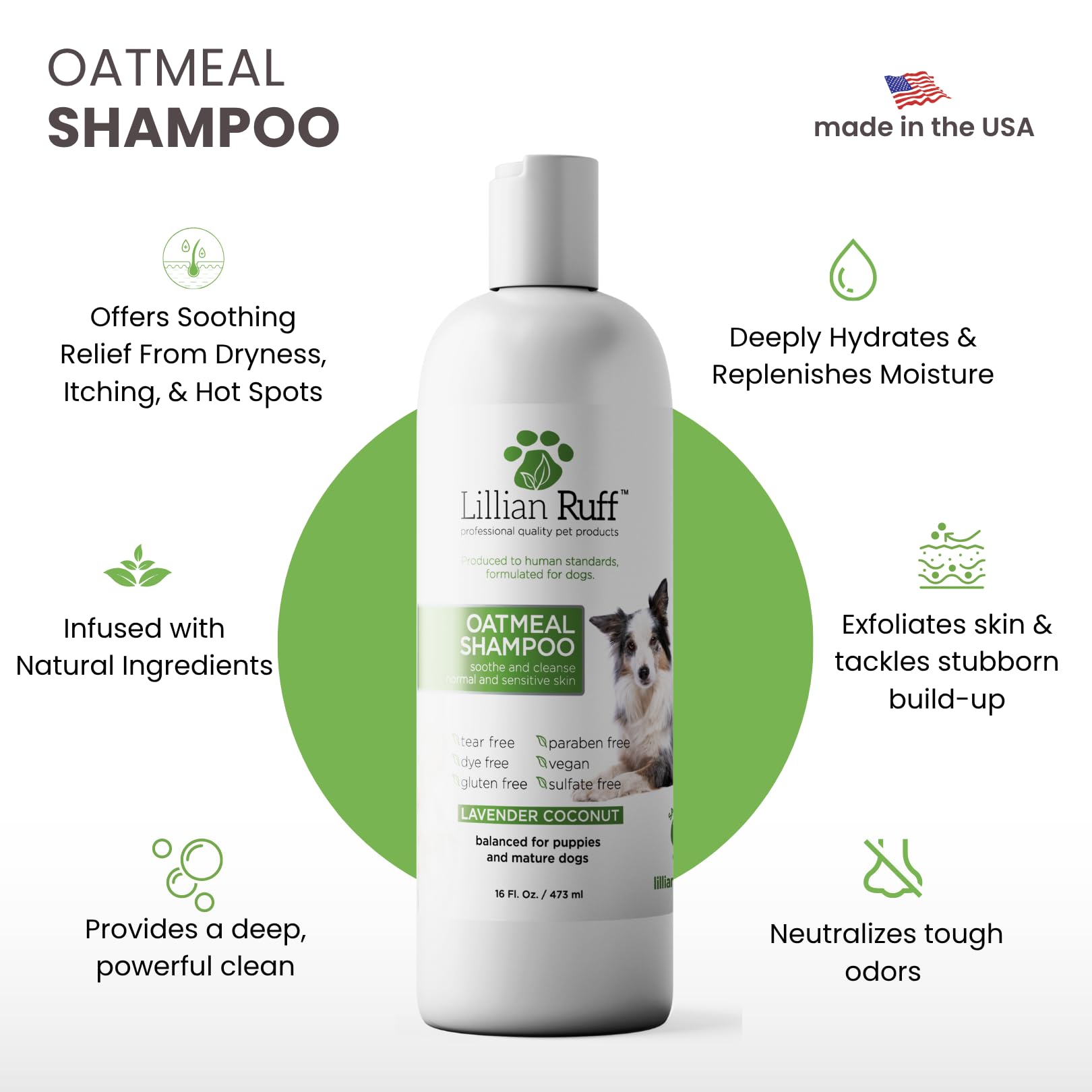 Lillian Ruff PRO lather demonstrates rich foam for efficient cleansing