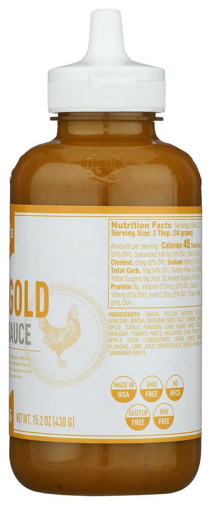 Lillie's Q Honey Gold Tender Sauce ideal for meals or snacks.