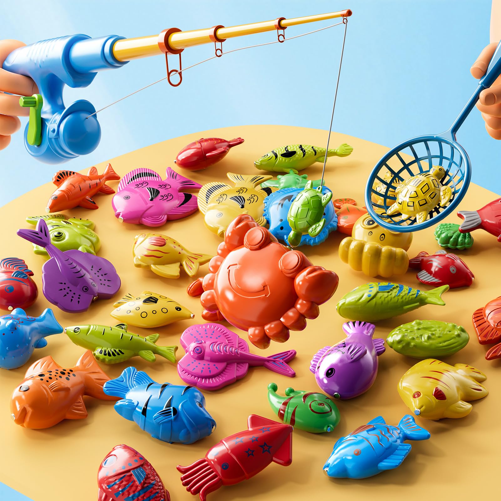 LILYBUDS magnetic fishing game gift-ready packaging for birthdays or holidays.