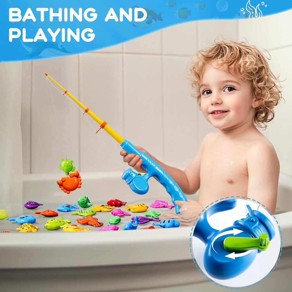 LILYBUDS magnetic fishing game indoor outdoor use for versatile play spaces.