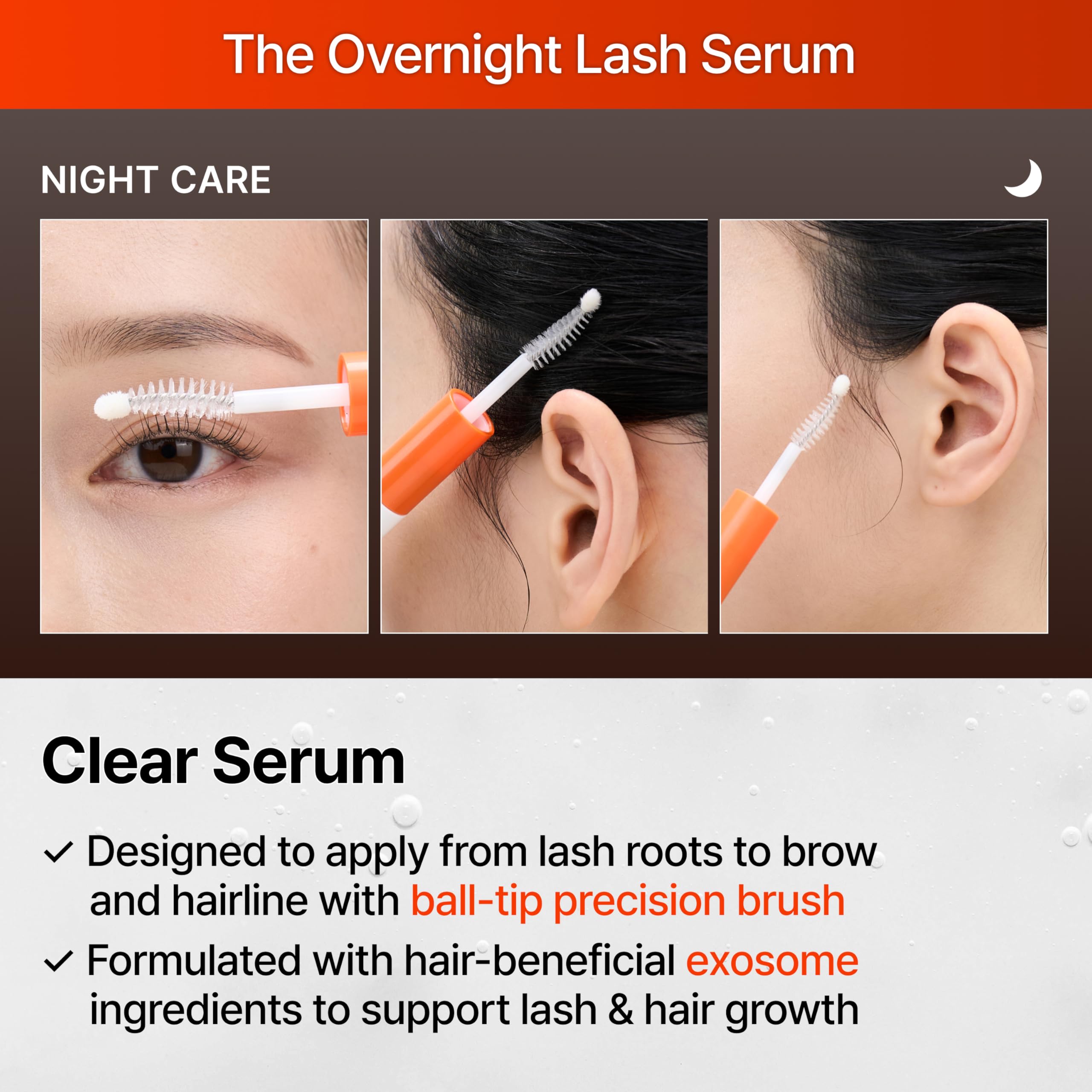 lilyeve GROWTURN clinical study chart suggesting measurable lash improvements