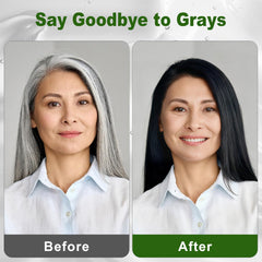 Limer Hair Dye Shampoo Natural Black pump for mess-free application