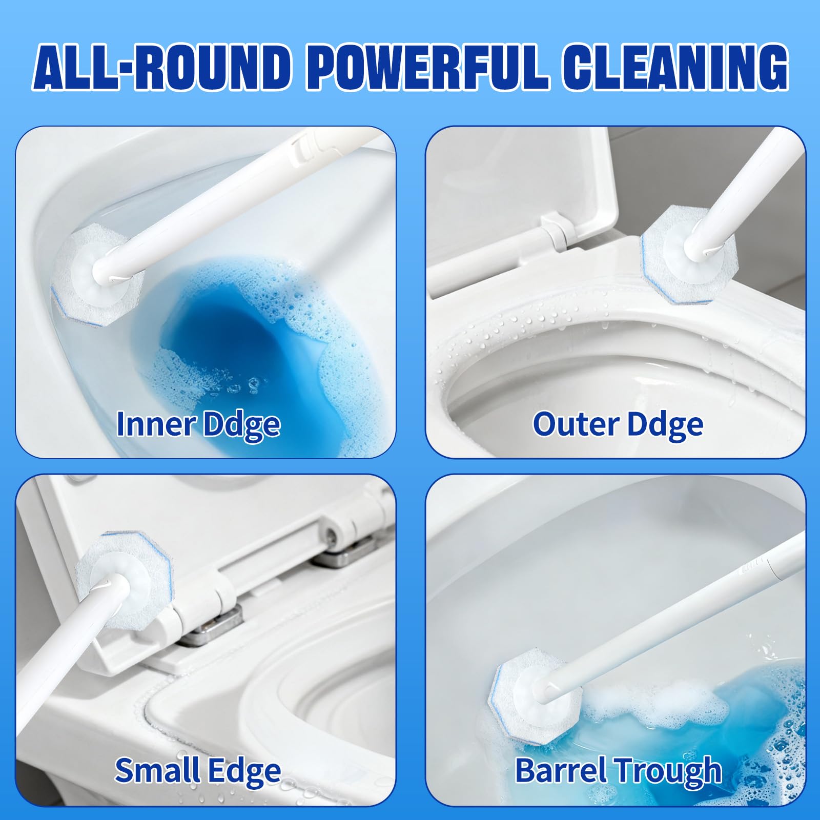 Liminfeit splash-resistant design prevents drips during cleaning tasks.