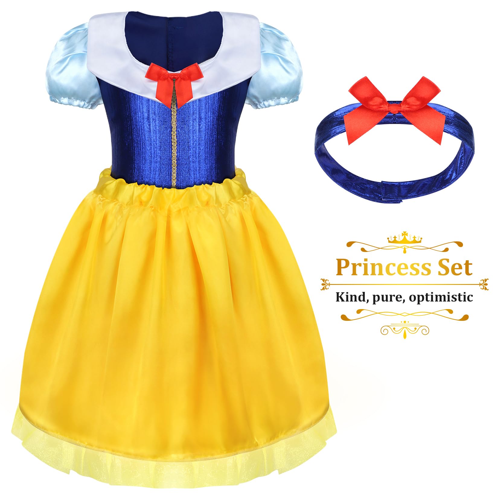 LIMIROLER princess earrings complete the accessory set