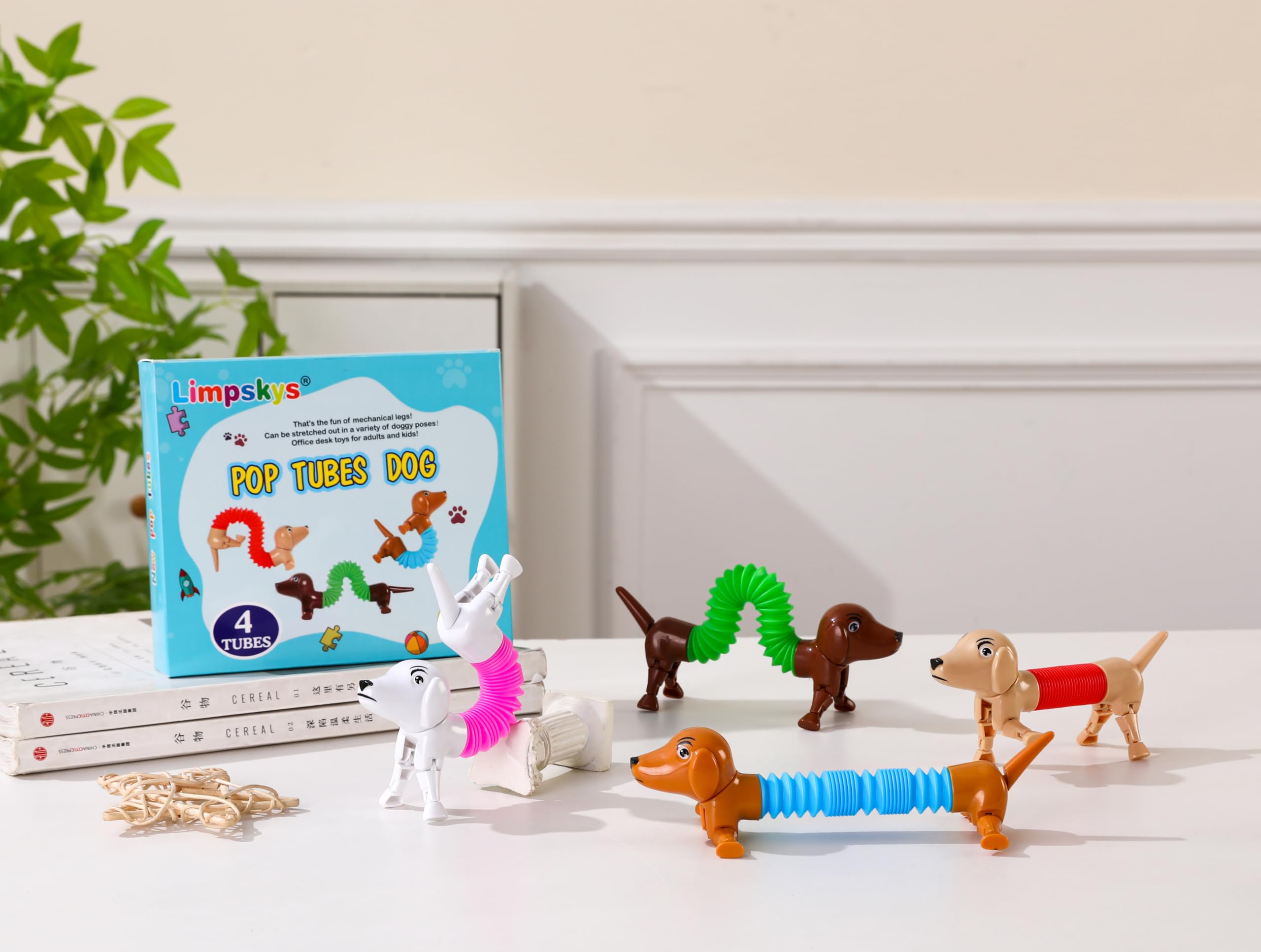Limpskys animal pop tubes feature creative design for imaginative play.