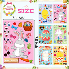 LINAYE Easter stickers lamb - gentle motif for notebooks and cards