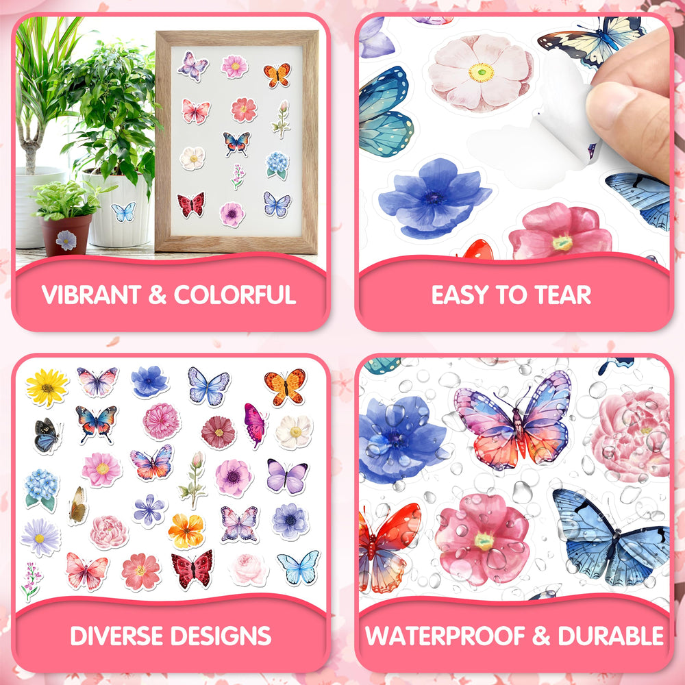 LINAYE waterproof stickers endure on bottles and glass surfaces.