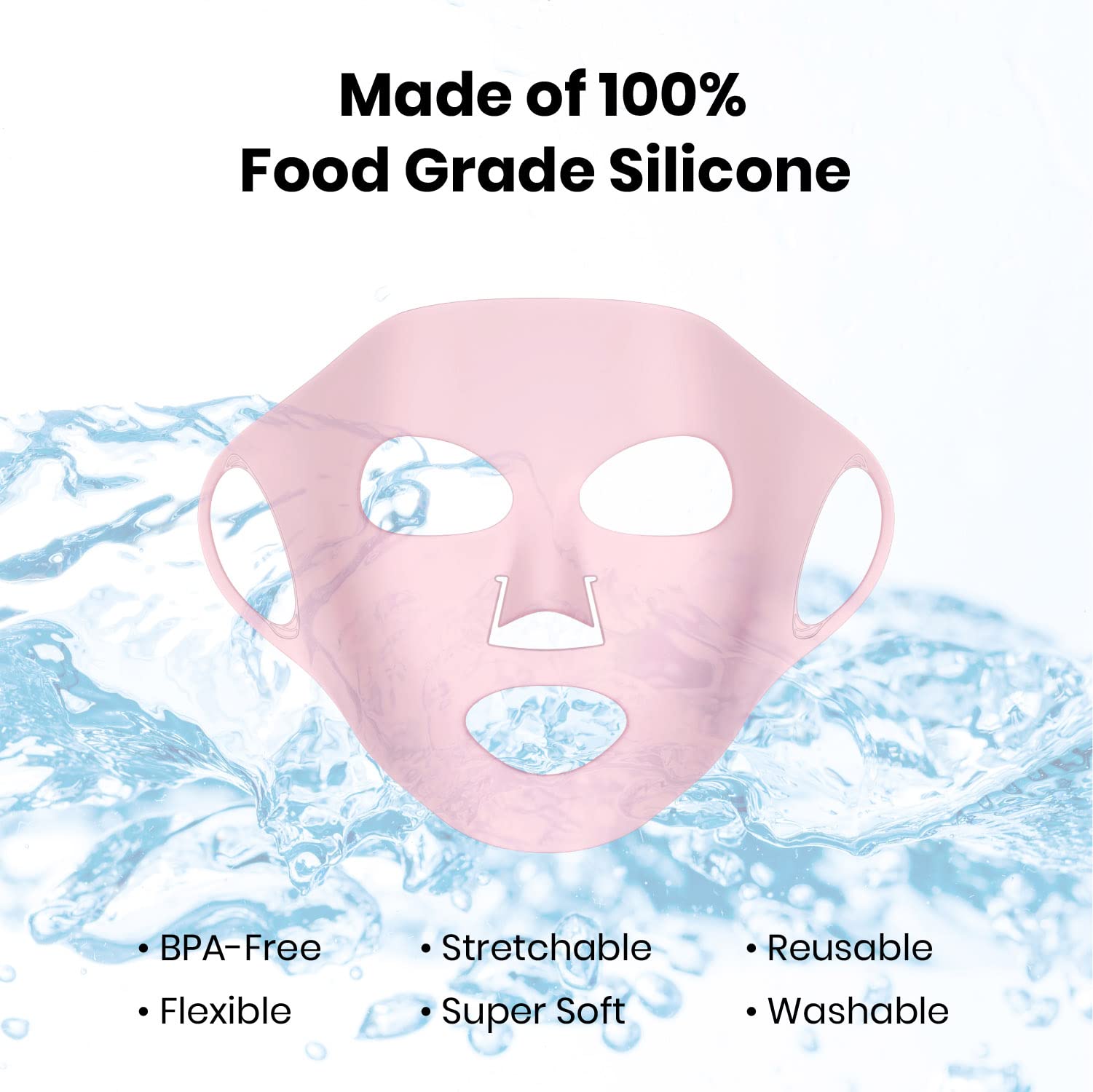 Lindo Silimask moisture-lock detail suggests extended serum absorption.