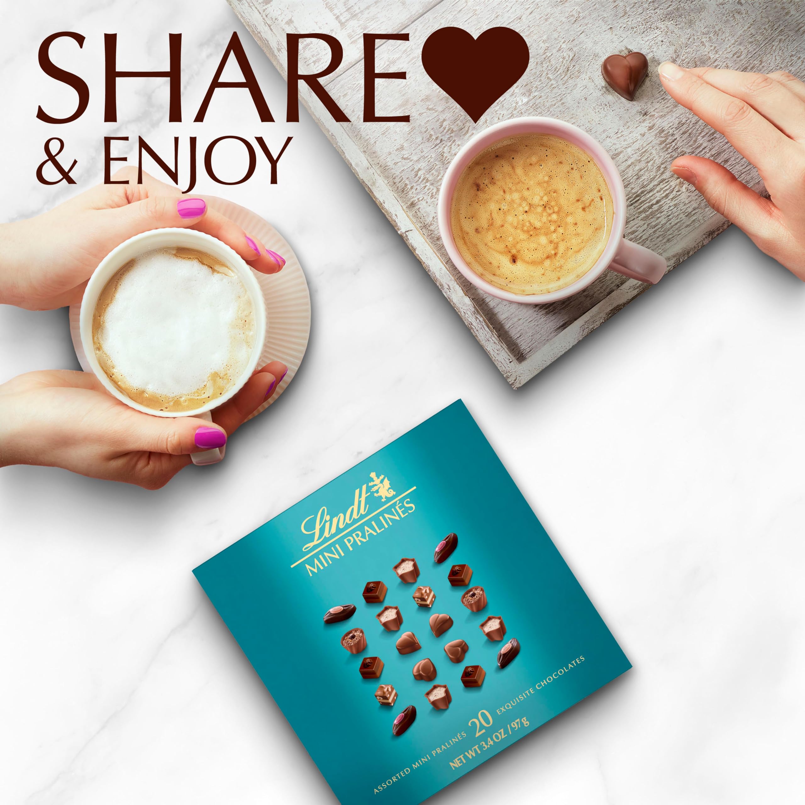 Lindt gift box packaging adds refined elegance to celebrations