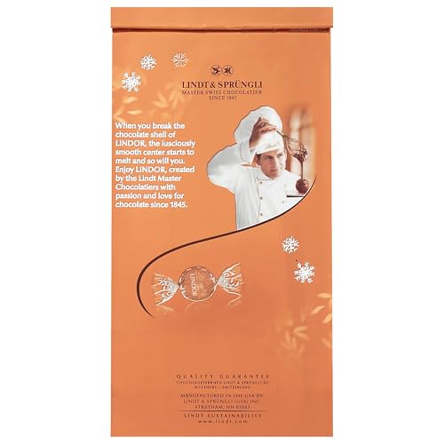 Gift-ready Lindt box featuring Snickerdoodle truffles for holiday gifting.
