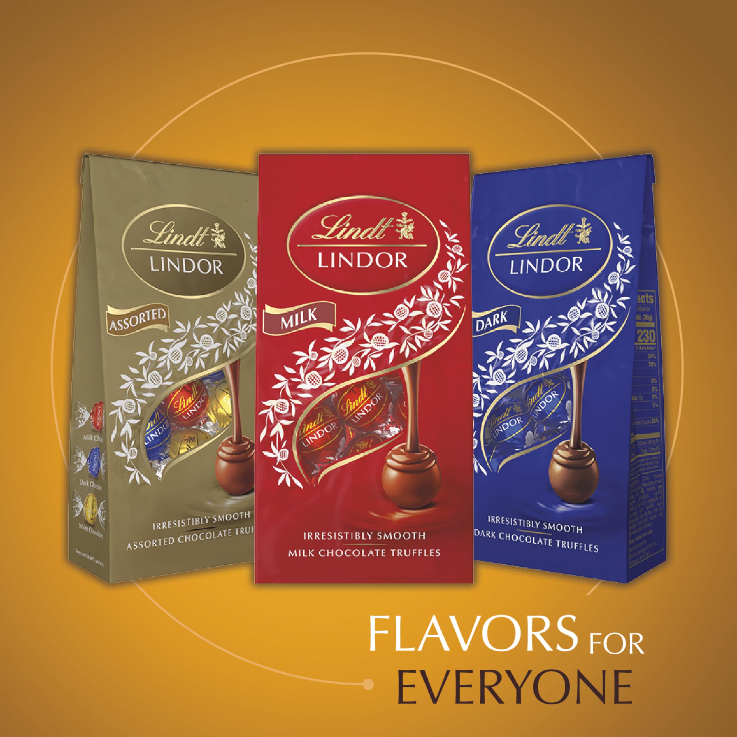 Lindt Lindor Caramel Milk Chocolate Truffles premium ingredients, master chocolatiers craftsmanship