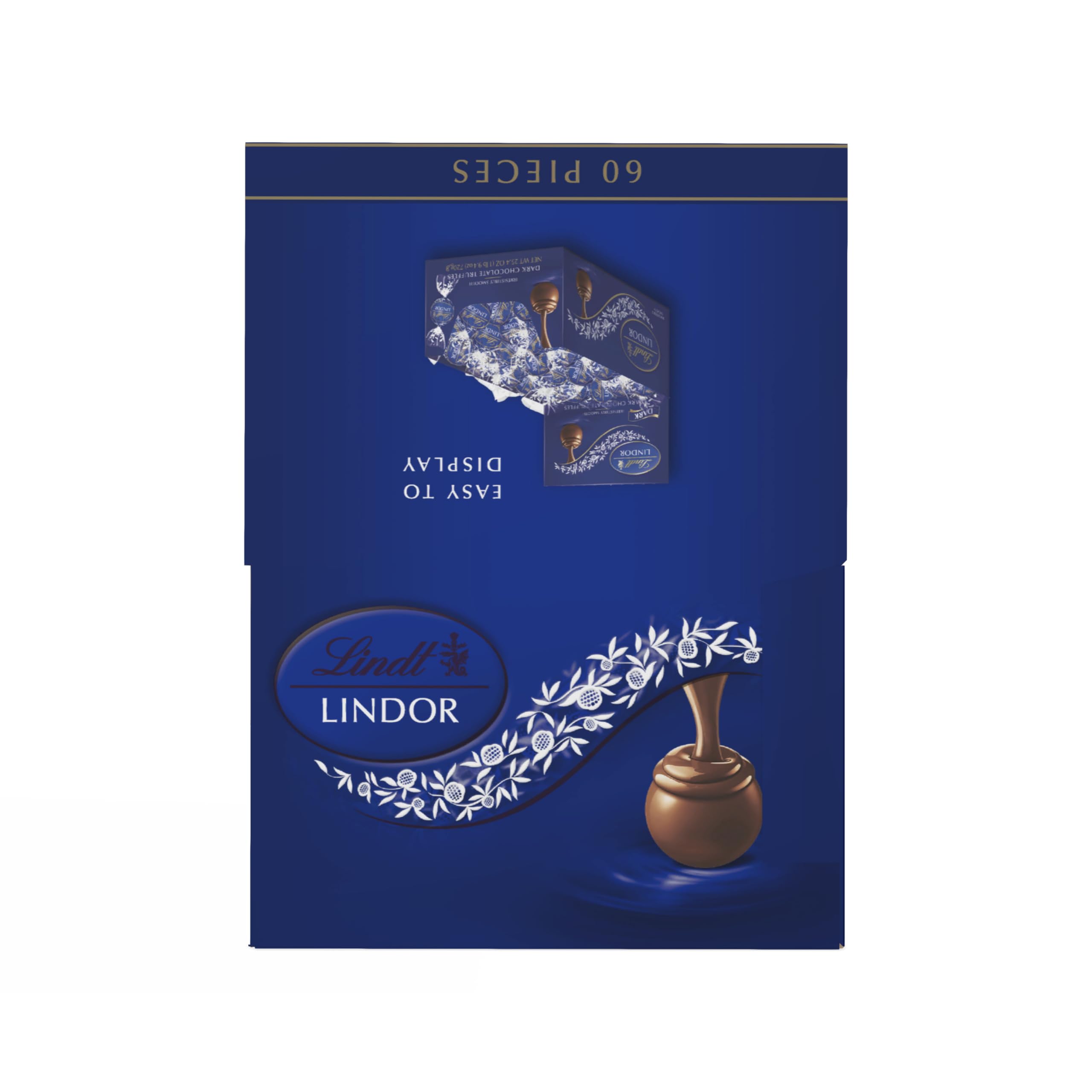 Lindt LINDOR dark chocolate is kosher-certified for quality.