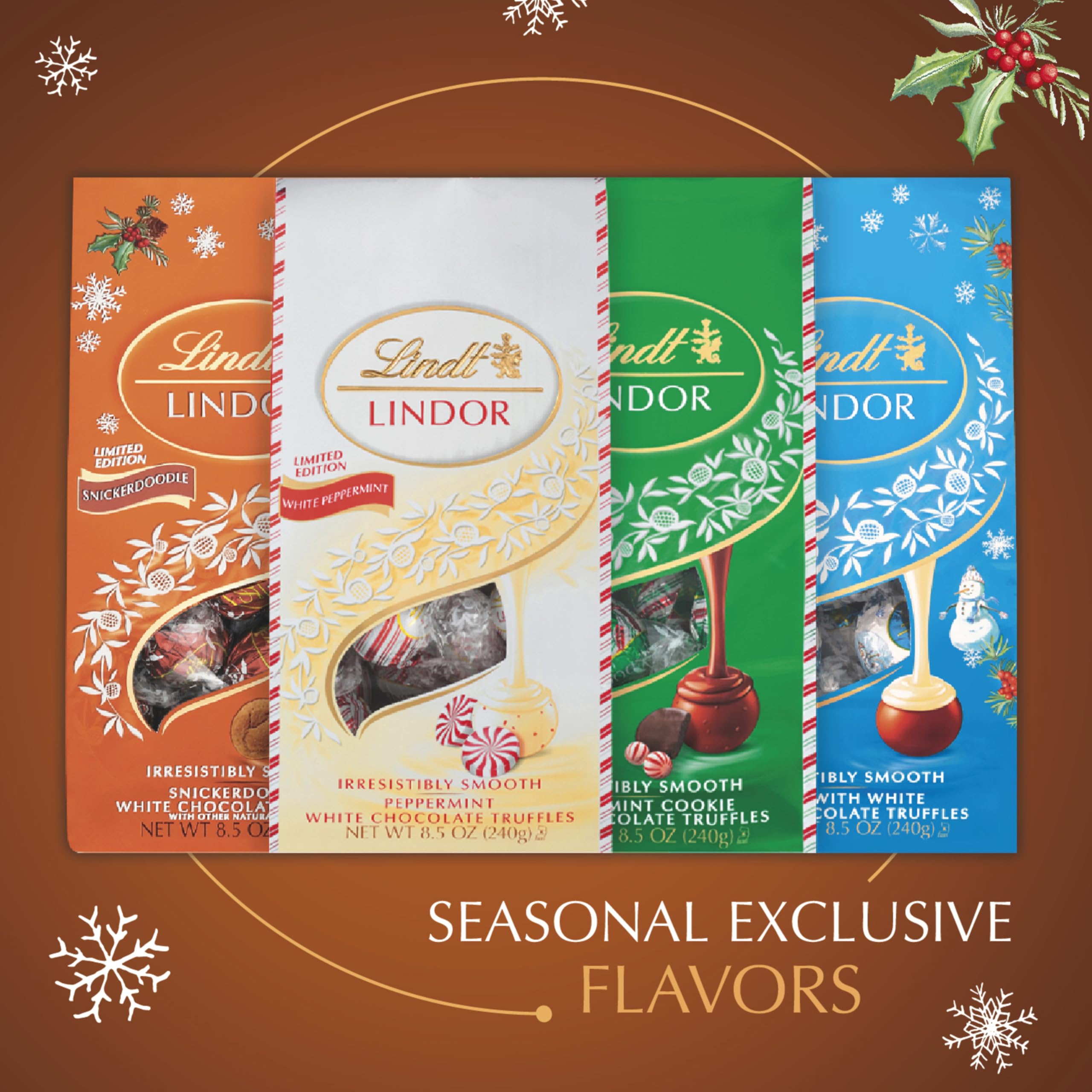 Lindt Master Chocolatiers craftsmanship shines in Snickerdoodle truffle.