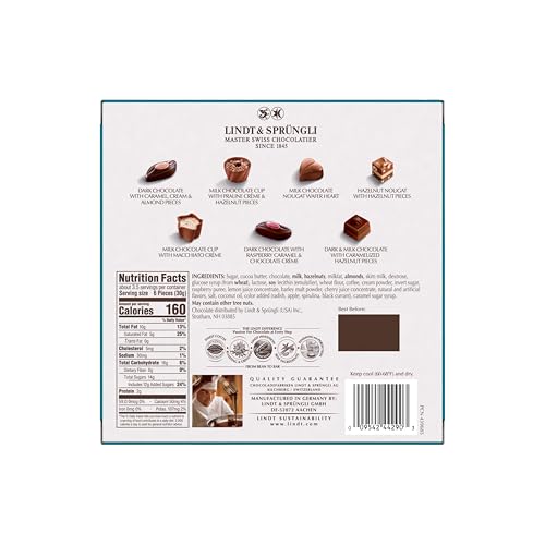 Lindt pralines quiet break indulgence
