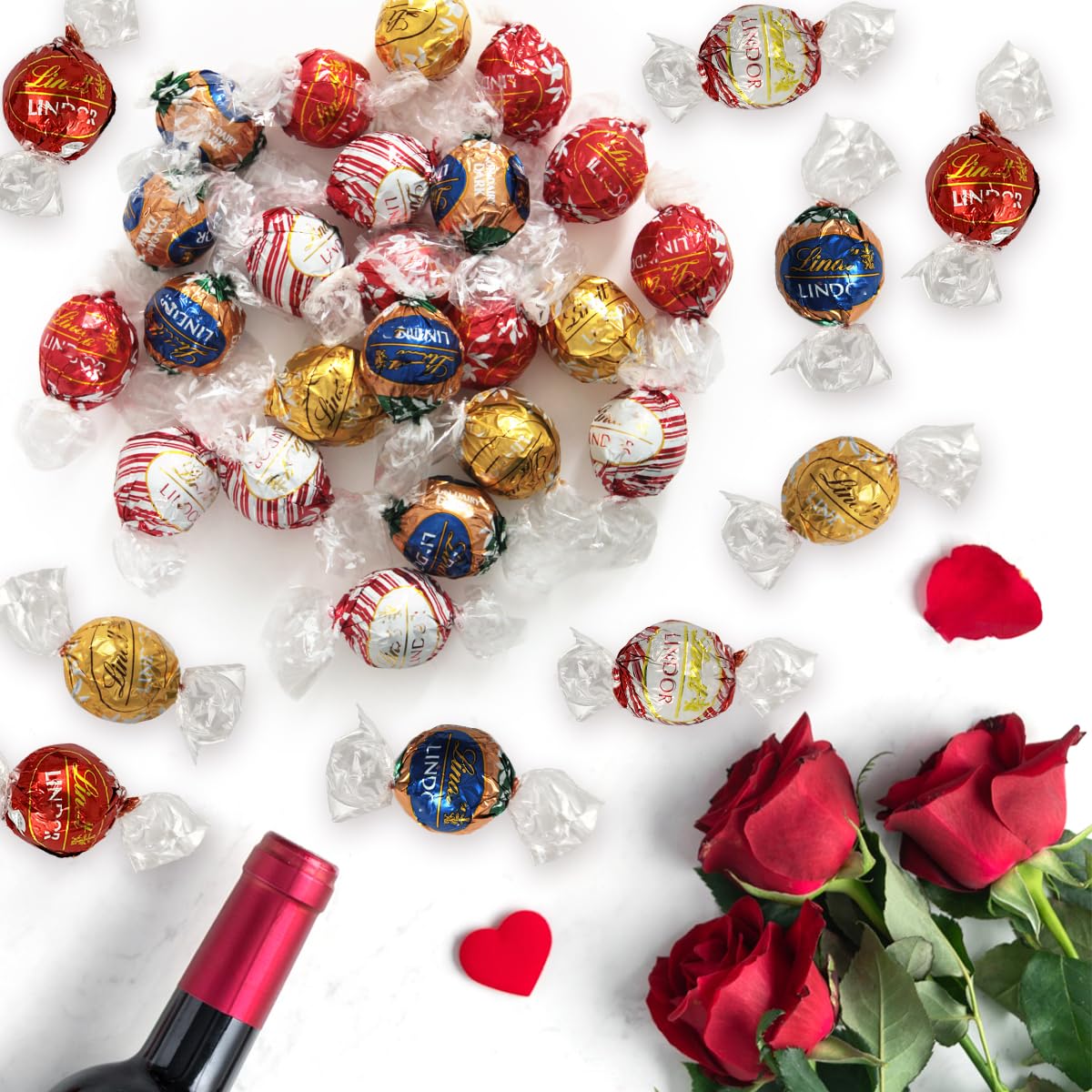 Lindt individually wrapped truffles maintain freshness on the go