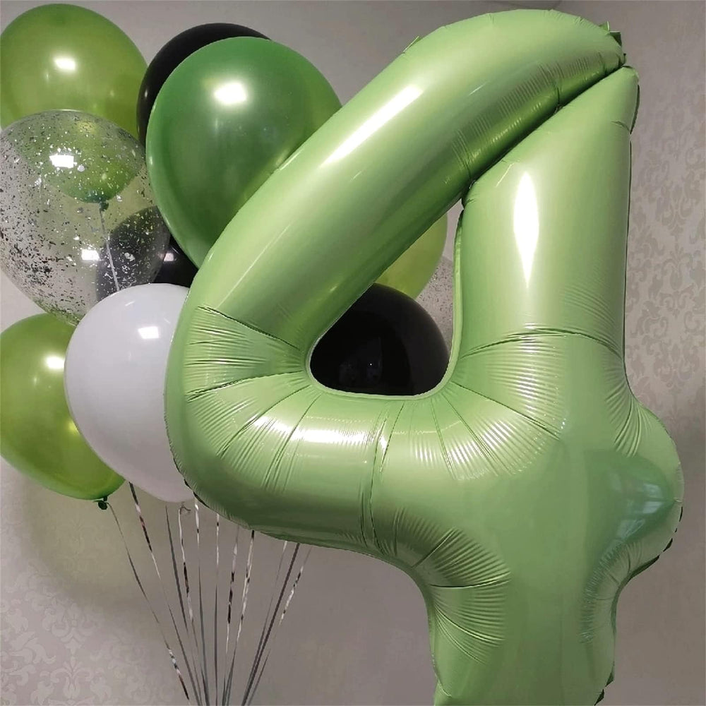 Lingqiang sage-green backdrop decor enhances photo moments and party themes.