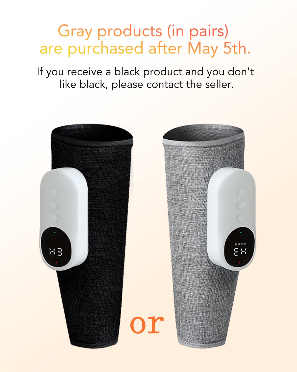 LINGTENG leg massager USB-C charging and long-lasting battery.