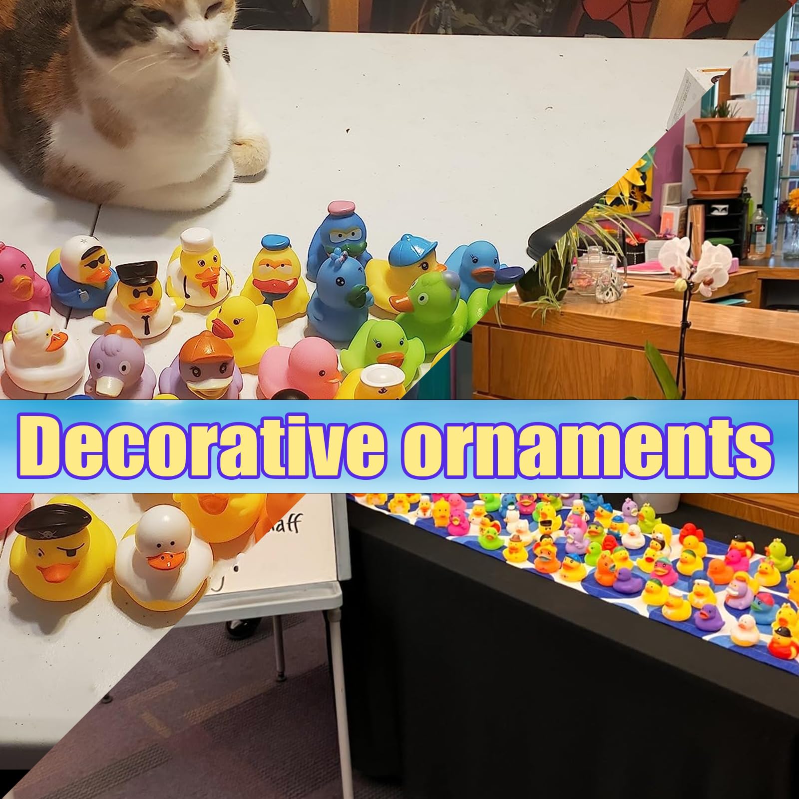 LINICE assorted ducks design set offers versatile party favors and gifts.