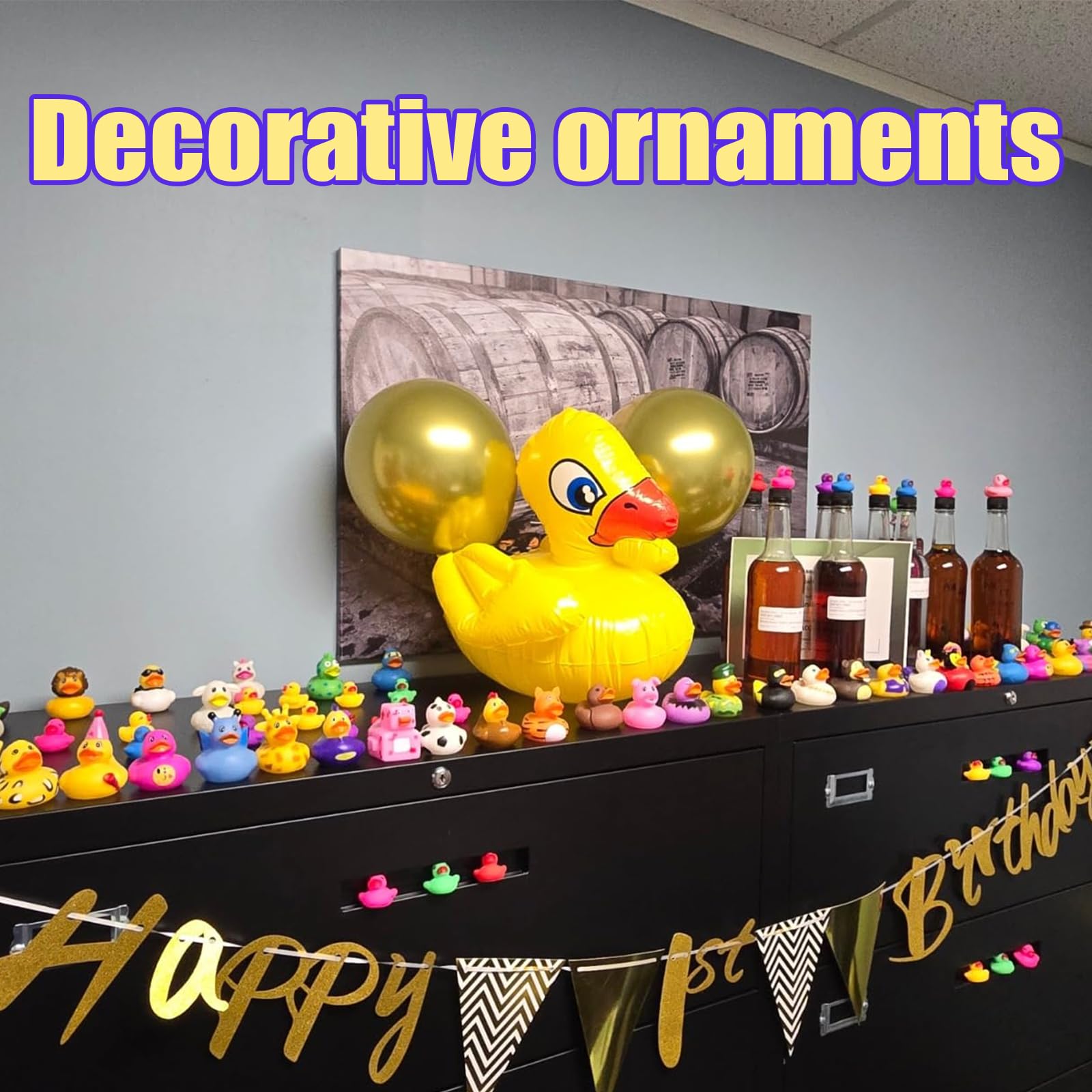 LINICE camouflage design ducks bring fun to poolside or treasure hunts.