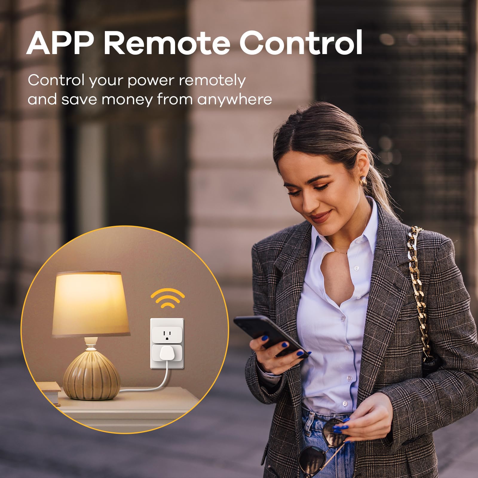 Remote control from anywhere emphasizes convenience and energy awareness with Linkind Matter.