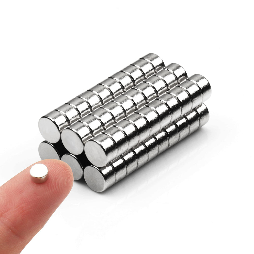 Linlinzz 60pcs round magnets hold fridge notes securely.