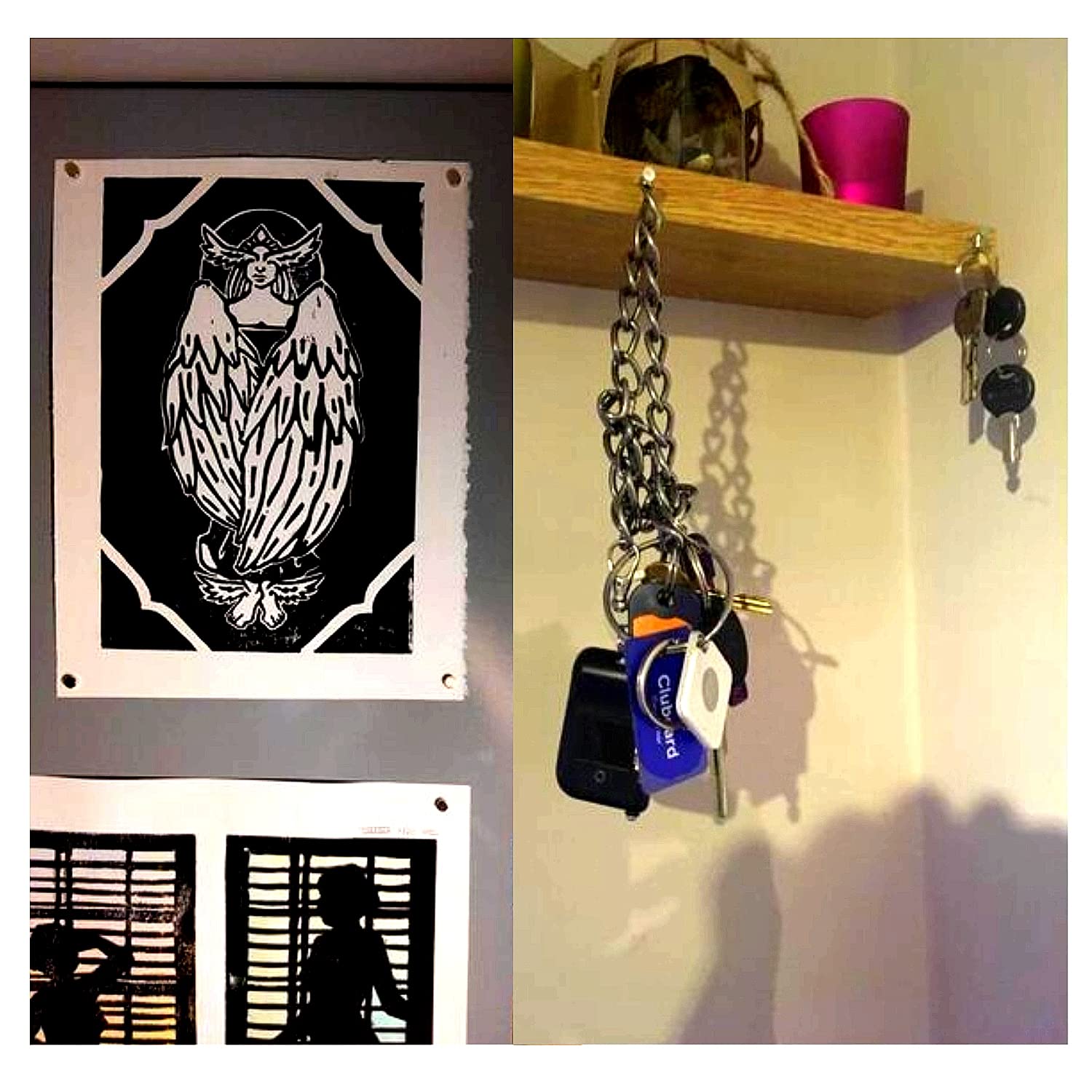 Linlinzz magnets display posters and cards without clutter.