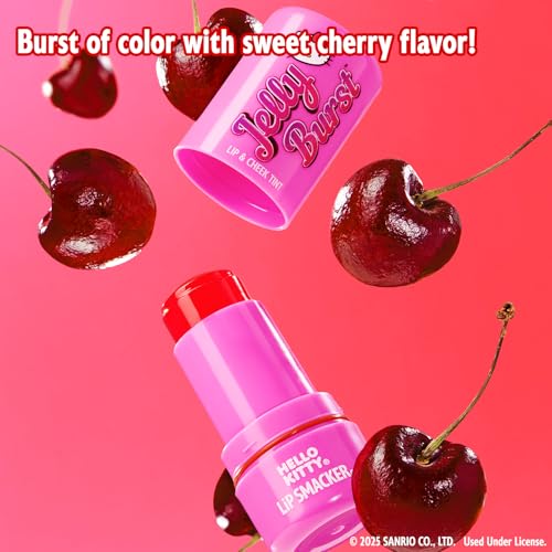 Hello Kitty lip tint by Lip Smacker delivers buildable color and moisture.