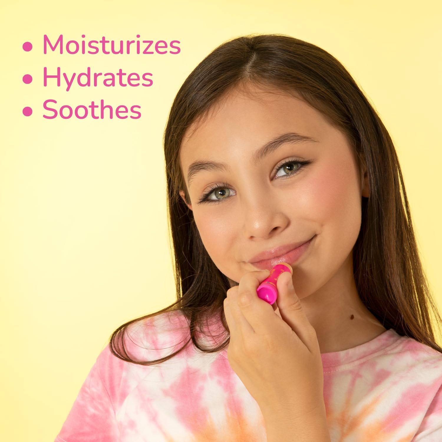 Lip Smacker Spider-Man Raspberry balm offers vibrant scent for daily lip fun.