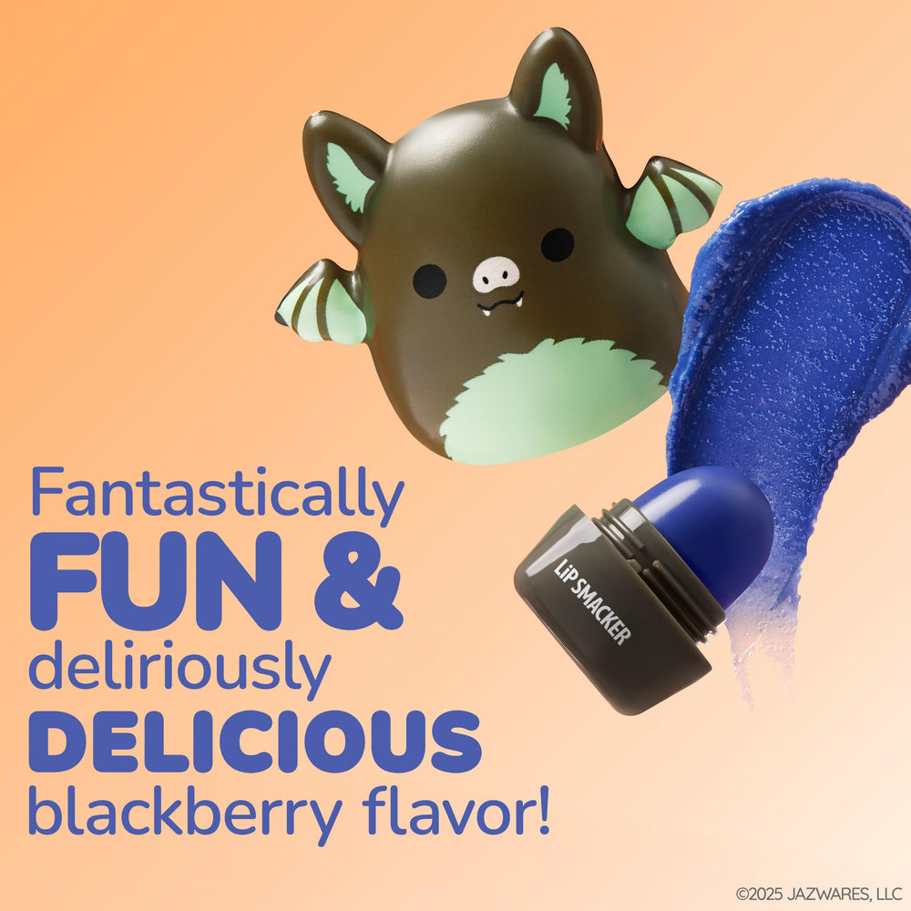 Aldous blackberry flavor lip balm delivers fruity hydration.