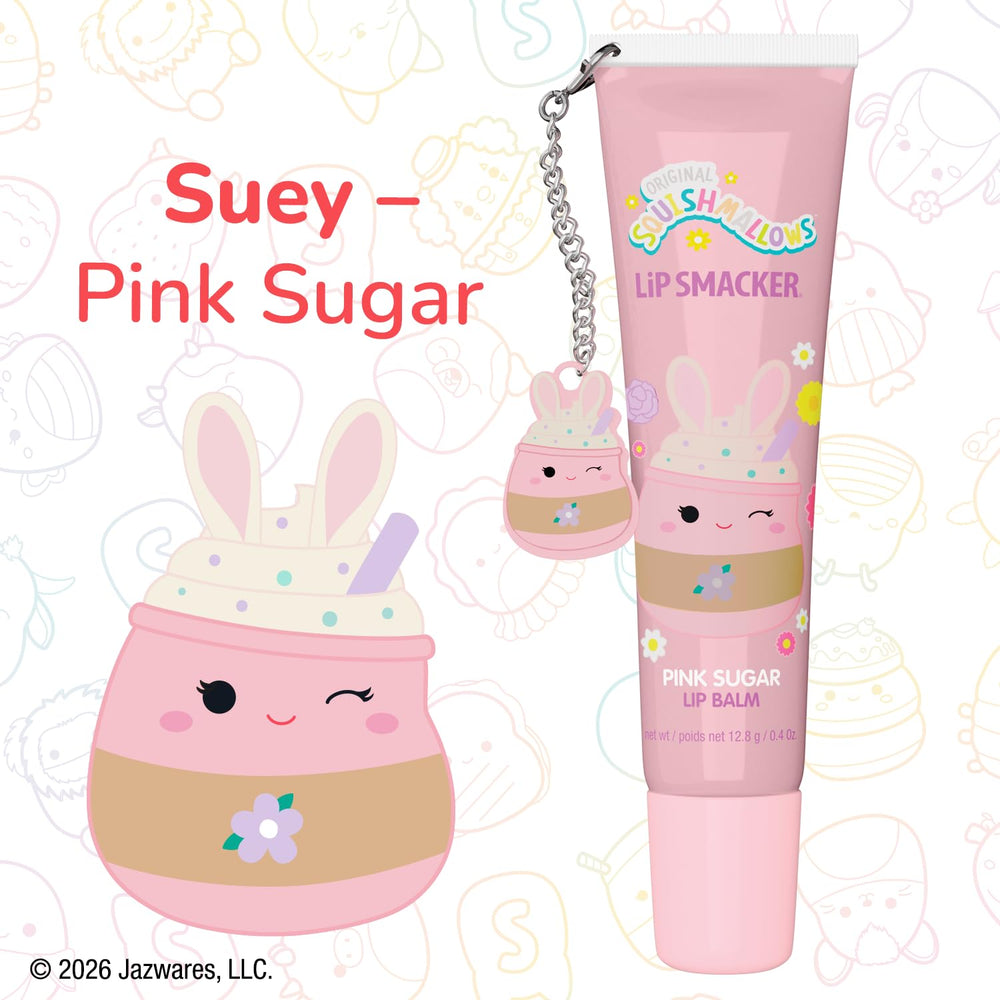 Lip Smacker Squishmallows Suey lip balm charm adds playful collectable detail