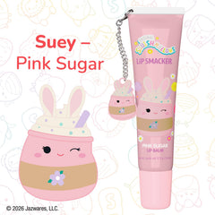 Lip Smacker Squishmallows Suey lip balm charm adds playful collectable detail