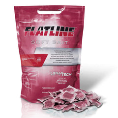 LIPHA TECH Flatline soft bait rodenticide packshot highlighting high palatability for rats and mice