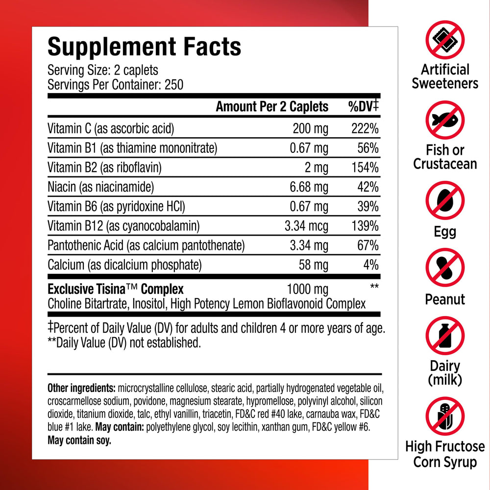 Lipo-Flavonoid caplets pouring image shows easy dosing for daily routine
