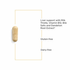 Lipotropic Complex tablets in bottle ready for daily use.