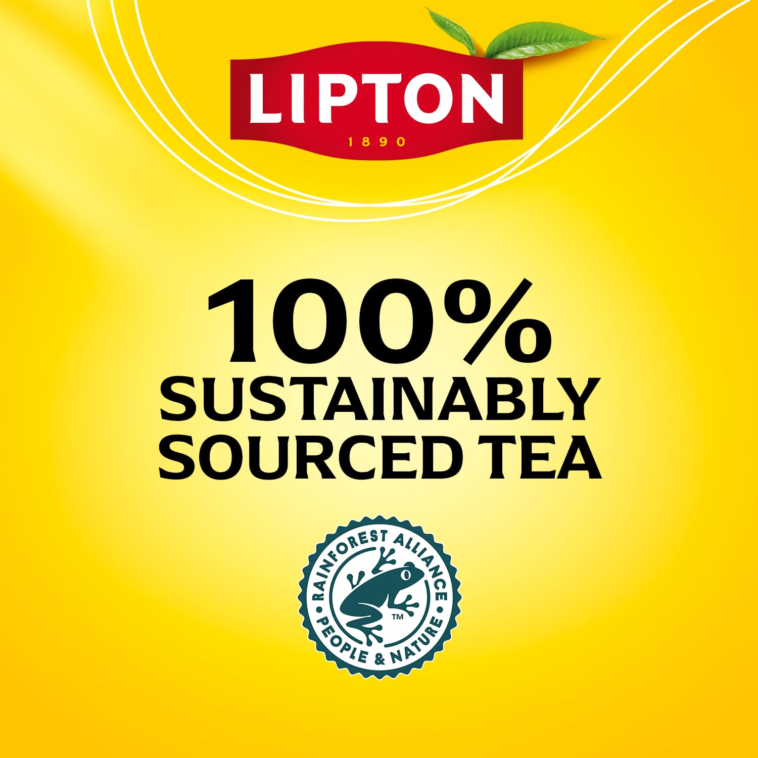 Lipton black tea bags provide a caffeinated morning lift for your routine.