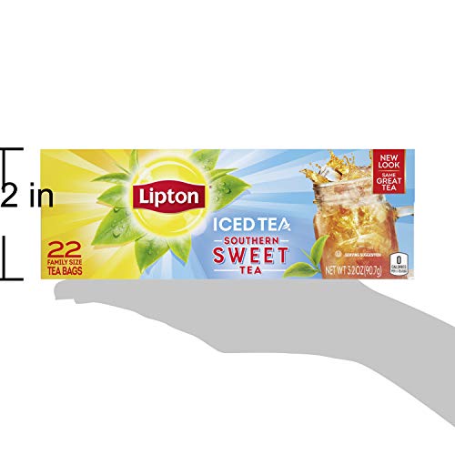 Lipton brew-instructions visual for quick hot brewing.
