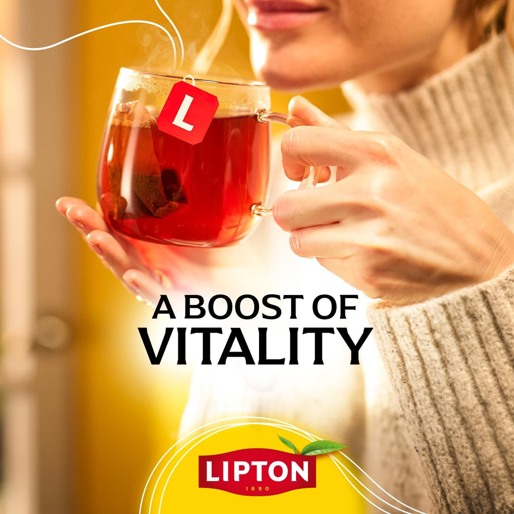 Lipton iced tea method: brew hot, then pour over ice for refreshing cold tea
