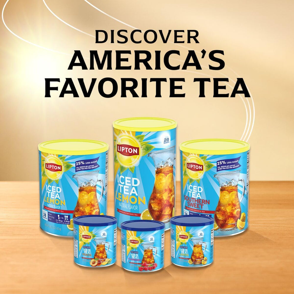 Lipton Lemon flavor close-up highlighting bright citrus aroma for refreshing flavor.