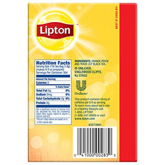 Lipton real tea leaves deliver bold iced tea flavor.