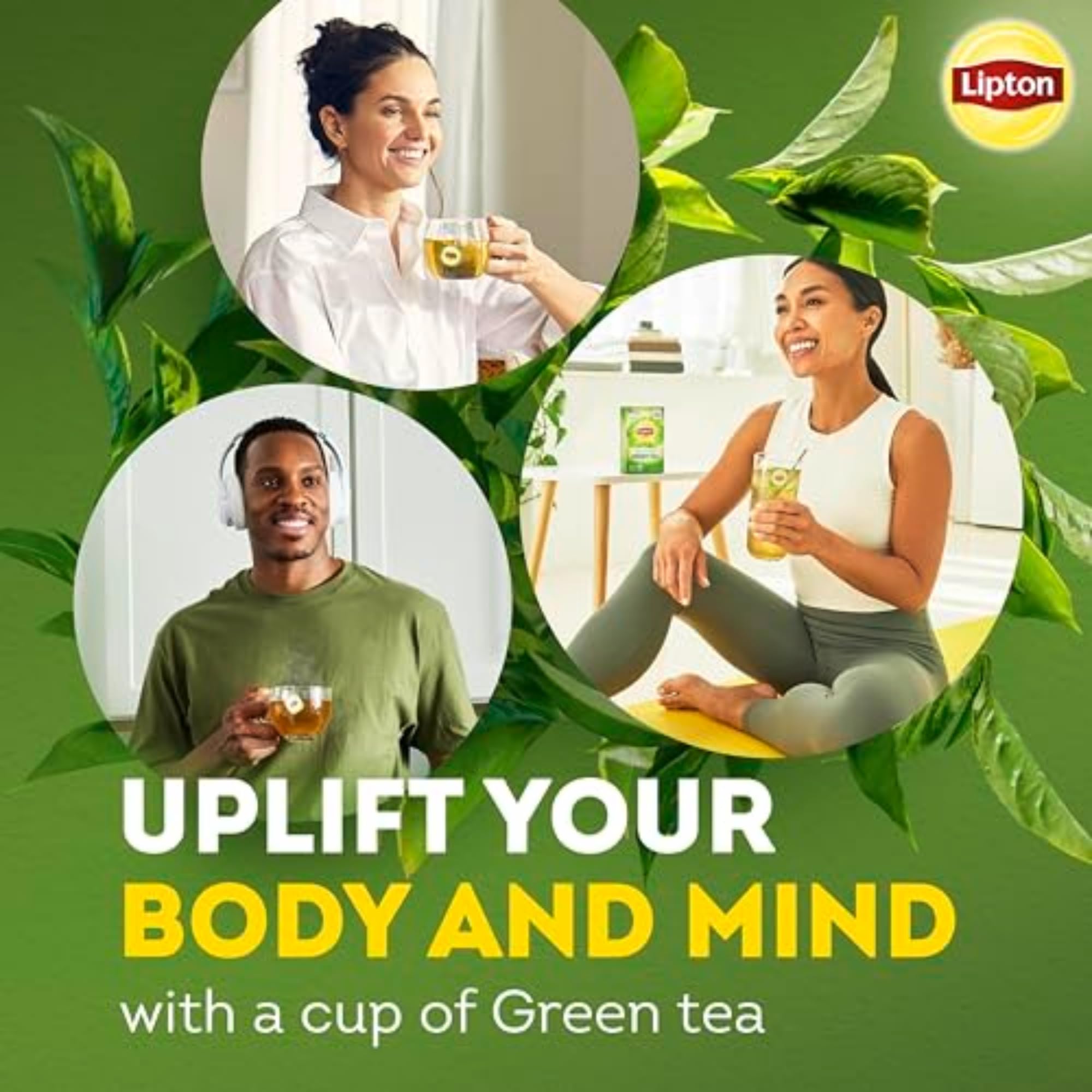 Lipton Signature Blend caffeine content supports a gentle energy lift.