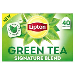 Lipton Signature Blend Green Tea flavonoids highlight naturally occurring bioactives.
