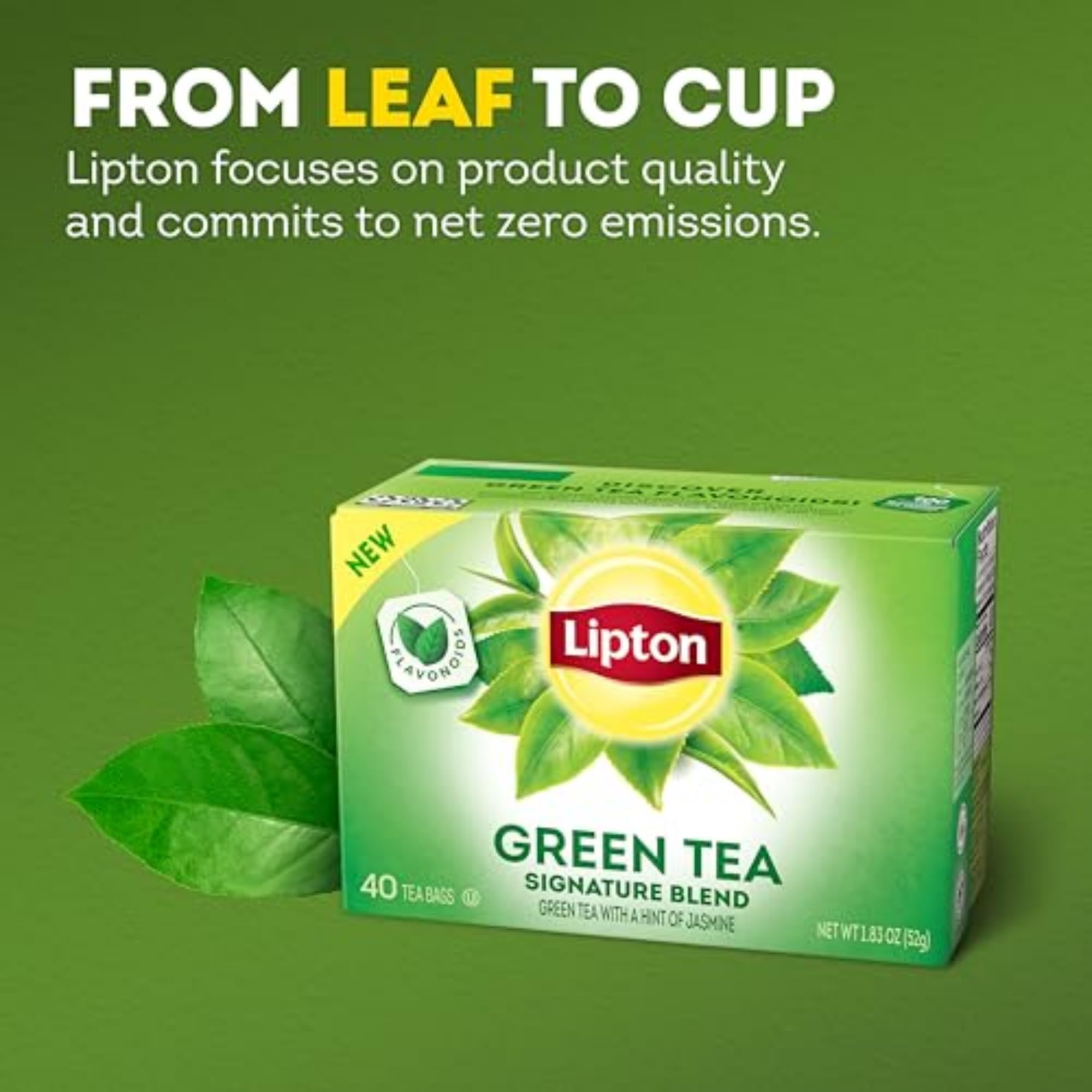 Lipton Signature Blend iced brew over ice for a cool refresh.