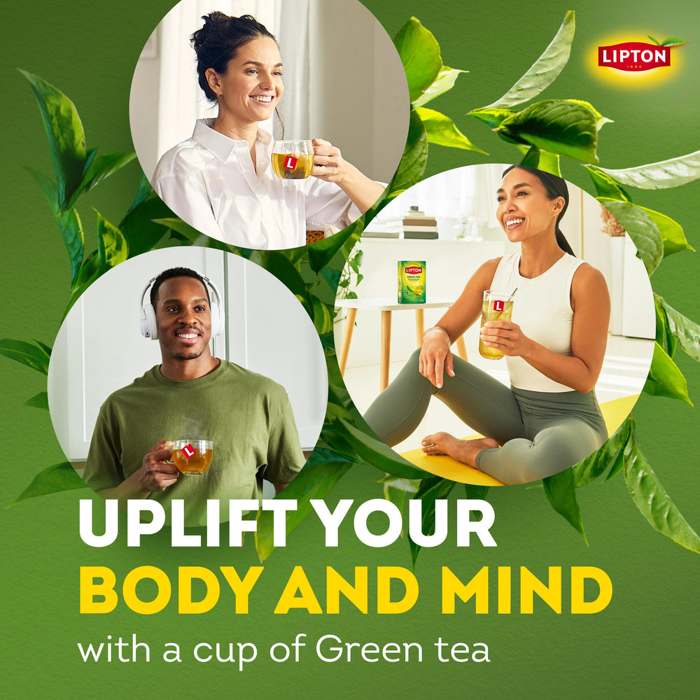 Lipton Signature Blend iced tea in a clear pitcher for refreshing moments